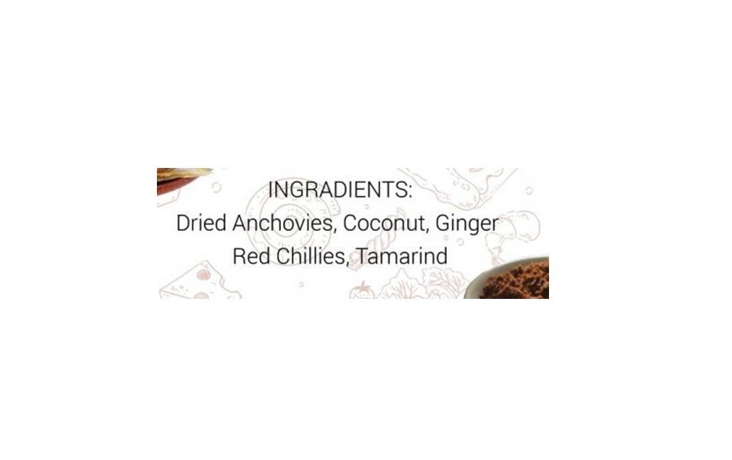 Platter Fresh Dry Fish Chutney Powder    Jar  250 grams
